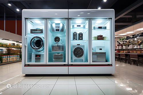 現(xiàn)代家電售賣商場(chǎng) 引領(lǐng)智能生活，一站式家用電器銷售新體驗(yàn)